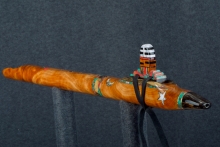 Western Red Cedar Burl Native American Flute, Minor, Mid G-4, #S18K (14)